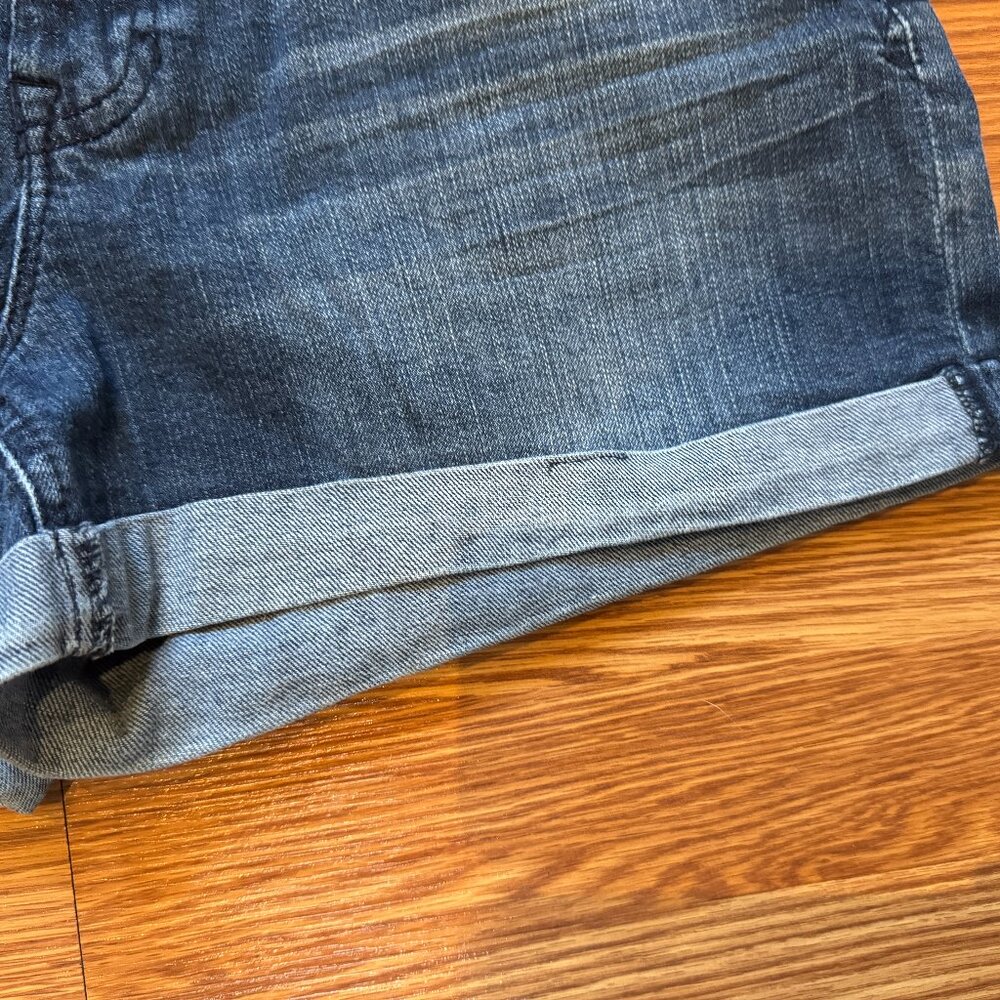 Express Low Rise Jean Shorts - Picture 2 of 9
